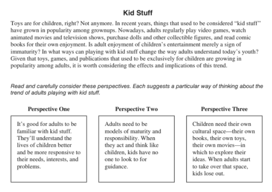 act sample essay prompts